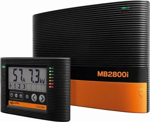 Rabatt 12V/230V/Solar Weidezaungerät MBS2800i